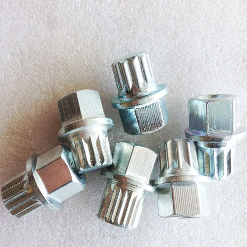 Anti-theft Wheel Bolt Lock Nut Key Adapter #0 to #9 8D0601139F For Volkswagen VW Golf Jetta Passat Touran For Audi A4 A6 A8 TT