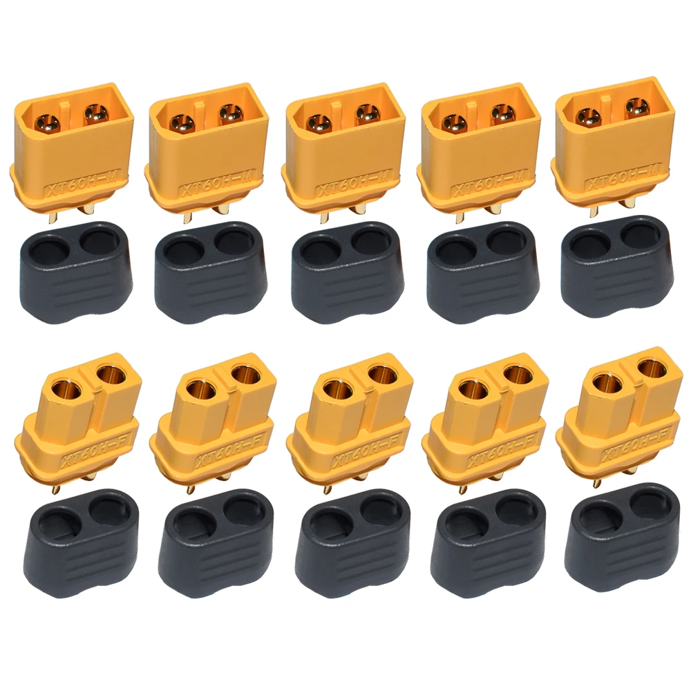 10 PCS Amass XT60 Female&Male Connector Plugs XT60 Connectors XT60H For RC Lipo Battery Rc Drone Airplane Accessories Wholesale