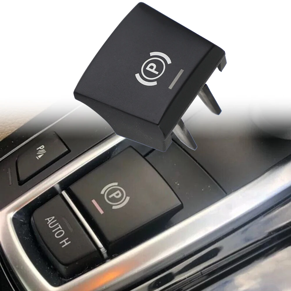 New For BMW 5 7 F01 F02 F07 F10 F11 F18 F30 520 523 730 2009-2017 Car Handbrake Parking Brake P Button Switch Cover 61312822518