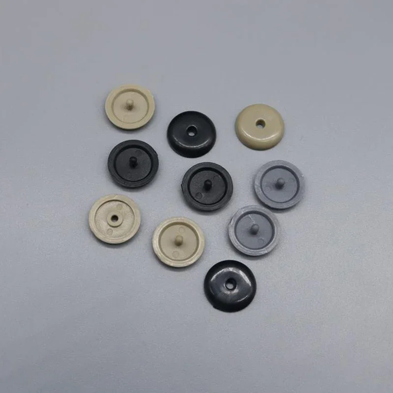 Car Safety Seatbelt Stopper Buckle Auto Seat Belt Spacing Limit Stop Plastic Anti-slip Button Retainer Rivet Stud Clips