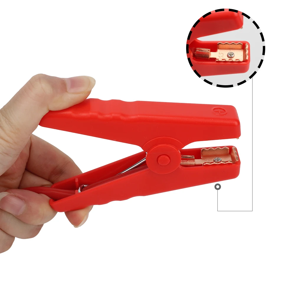 Emergency Battery Jump Cable Clamps With EC5 Plug Connector 12V Starting Device Jump Starter Alligator Clip For Car Trucks