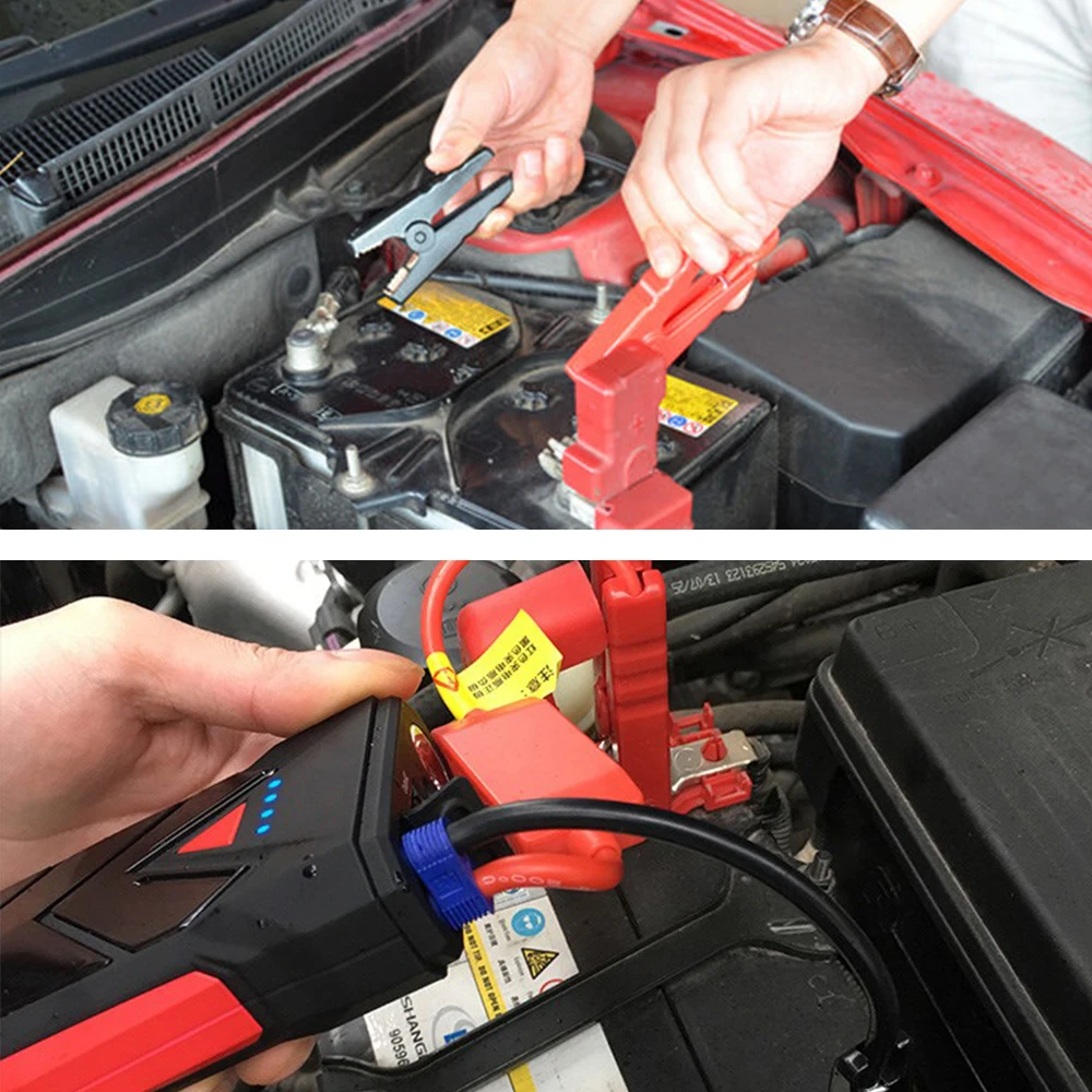 Emergency Battery Jump Cable Clamps With EC5 Plug Connector 12V Starting Device Jump Starter Alligator Clip For Car Trucks