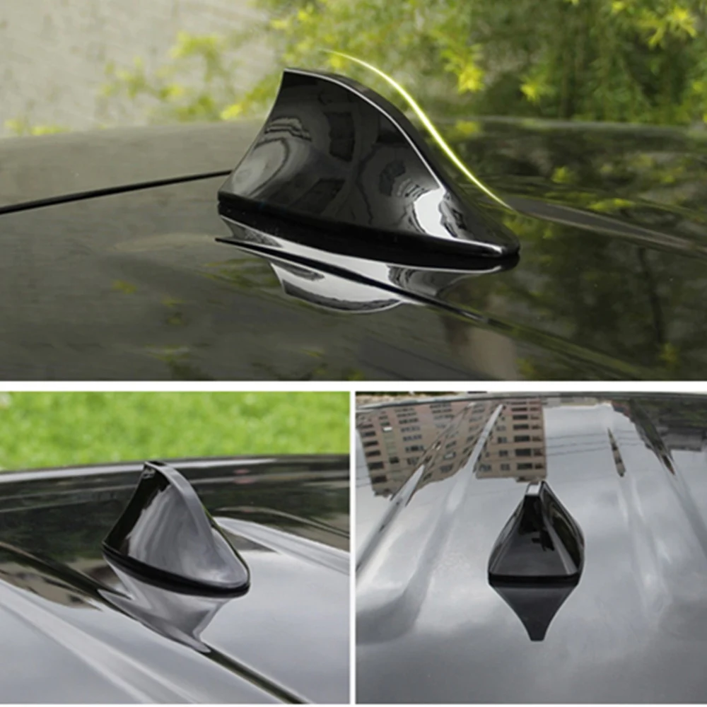 Car Radio Shark Fin Car Shark Antenna Radio Fm Signal Design For Kia Picanto Accessories Seat Ibiza 6l Accessories