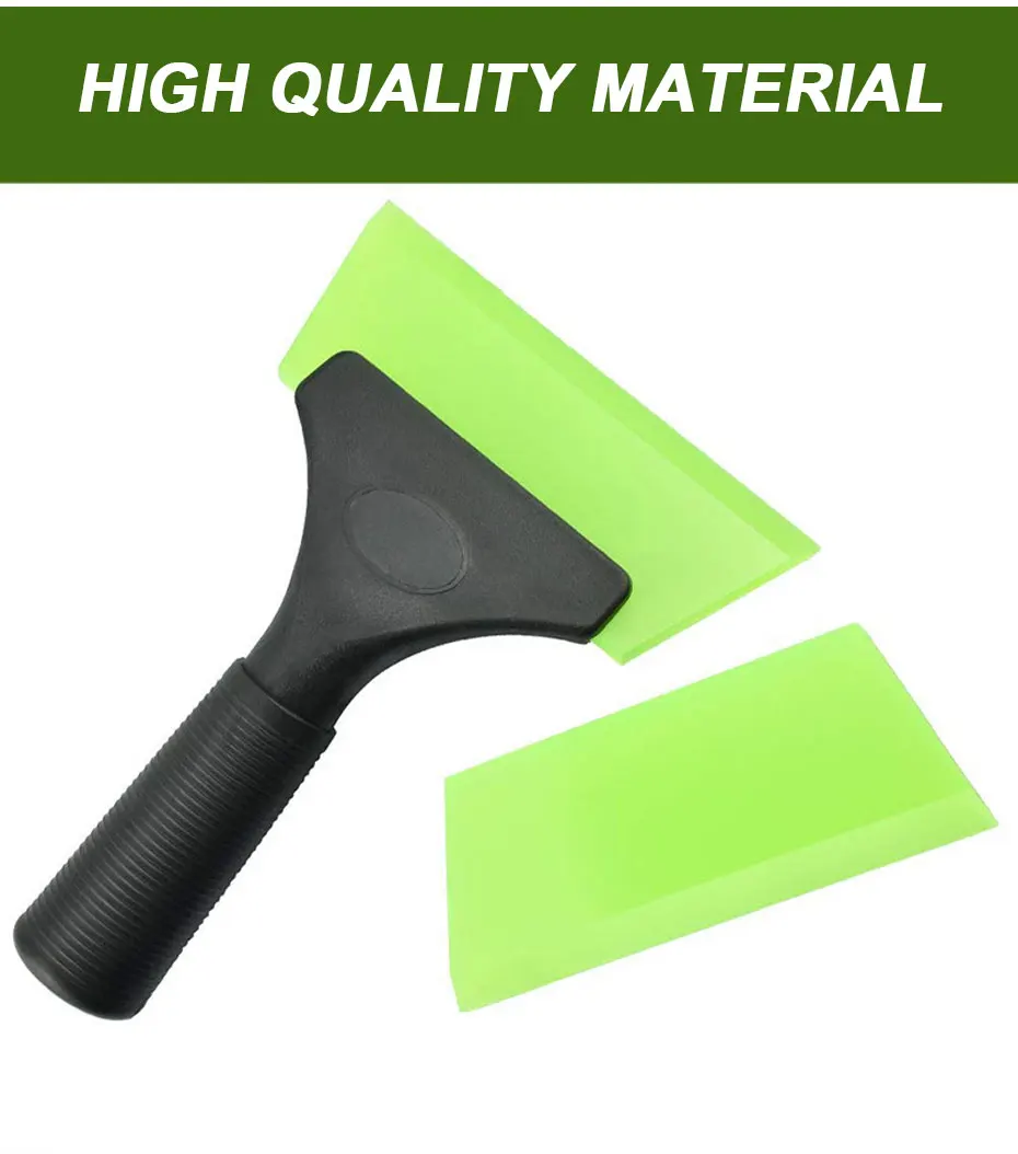 SEAMETAL Non-Scratch Soft Silicone Handy Squeegee Car Water Window Wiper Snow Clean Scraping Tool Film Scraper Car Accessories