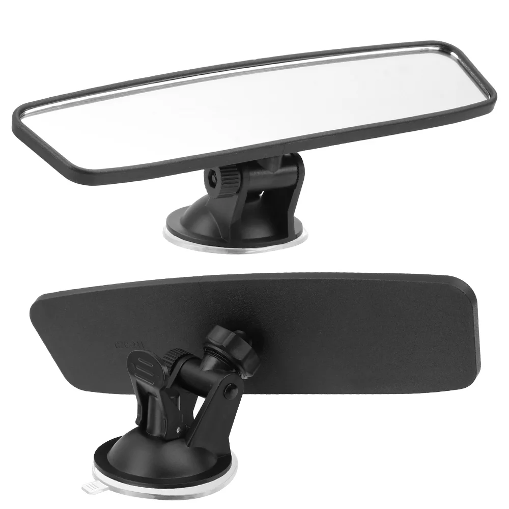 YOSOLO360° Rotates Interior Rear View Mirror Adjustable Suction Cup Car Rear Mirror Wide-angle Rearview Mirror Universal