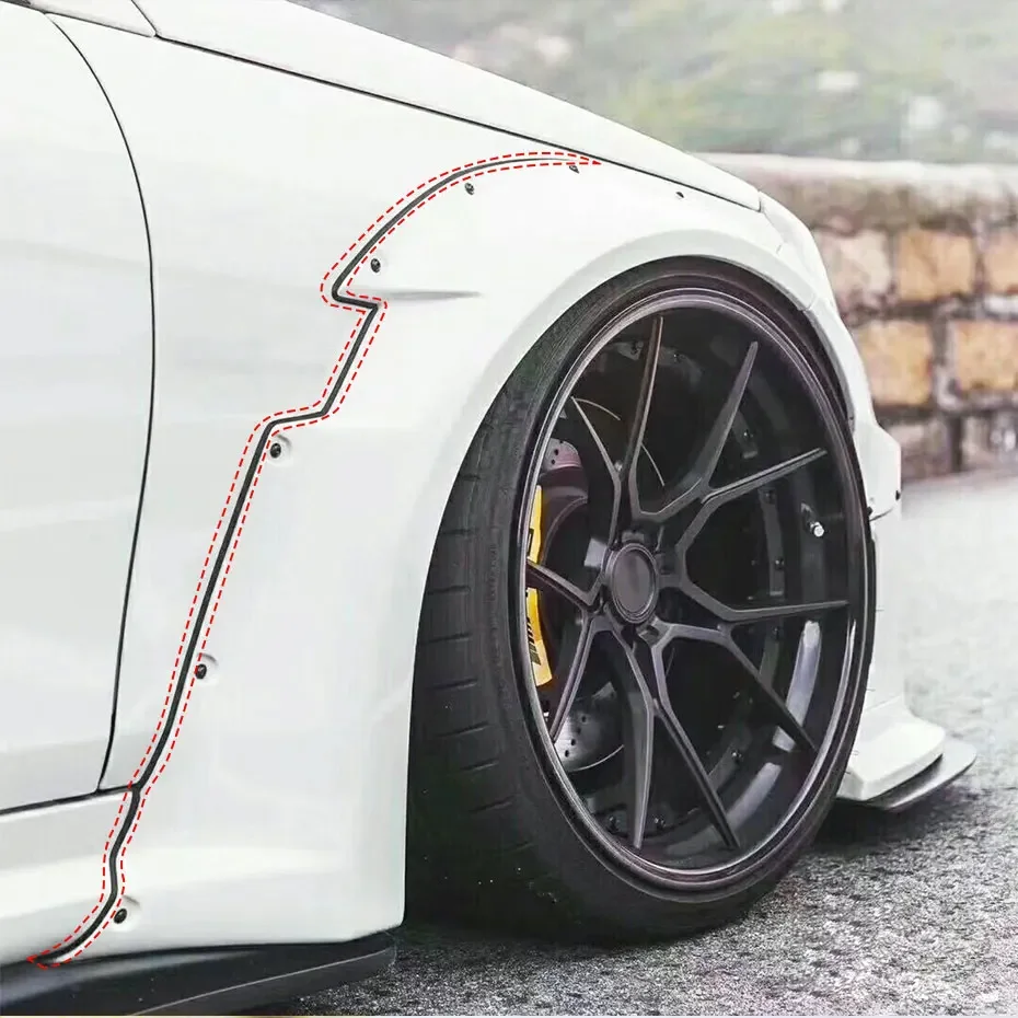 SEAMETAL Universal Car Rubber Sealing Strip Slanted T-Type Auto Door Seal Rubber Weatherstrip Edge Sealant for Car Accessories