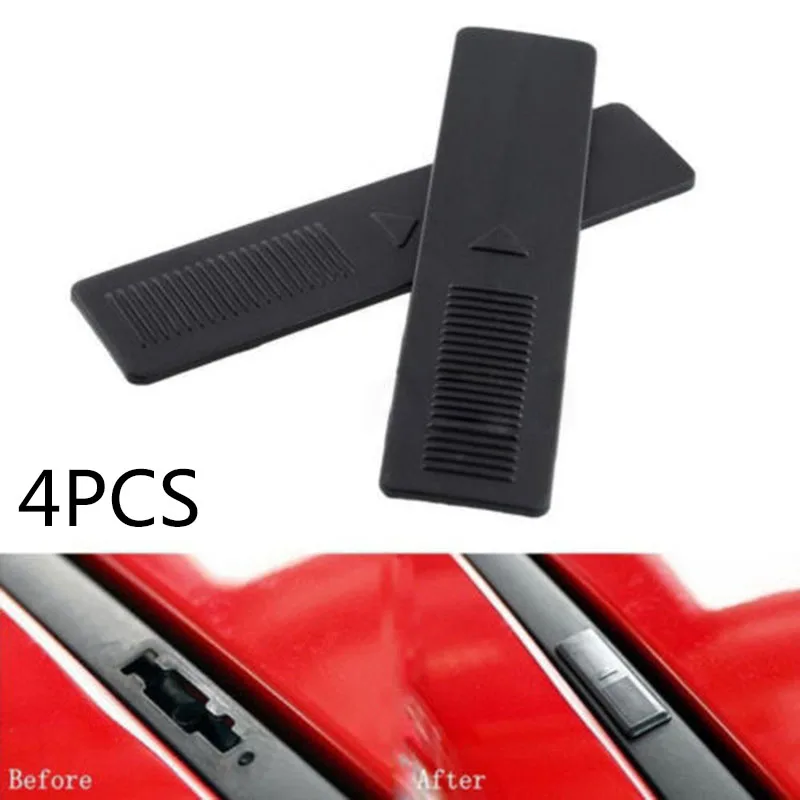4Pcs Plastic Car Exterior Parts Replacement Roof Racks Roof Rail Rack Moulding Clip Cover For Mazda 3 6 2 CX5 CX7 CX9