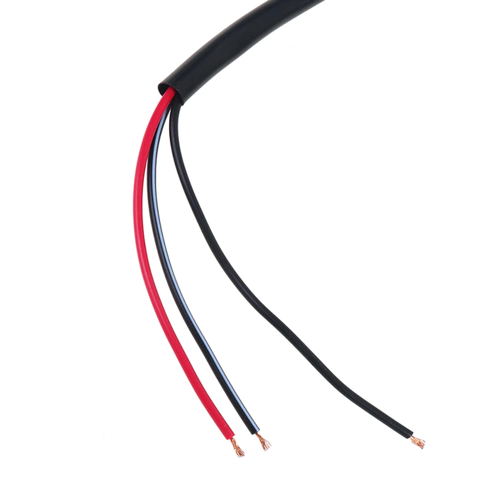 22mm LED Headlight Switch Far Near Three Line Motorcycle Handlebar Switch Button Used As ON/ON/OFF Switch For General Lights