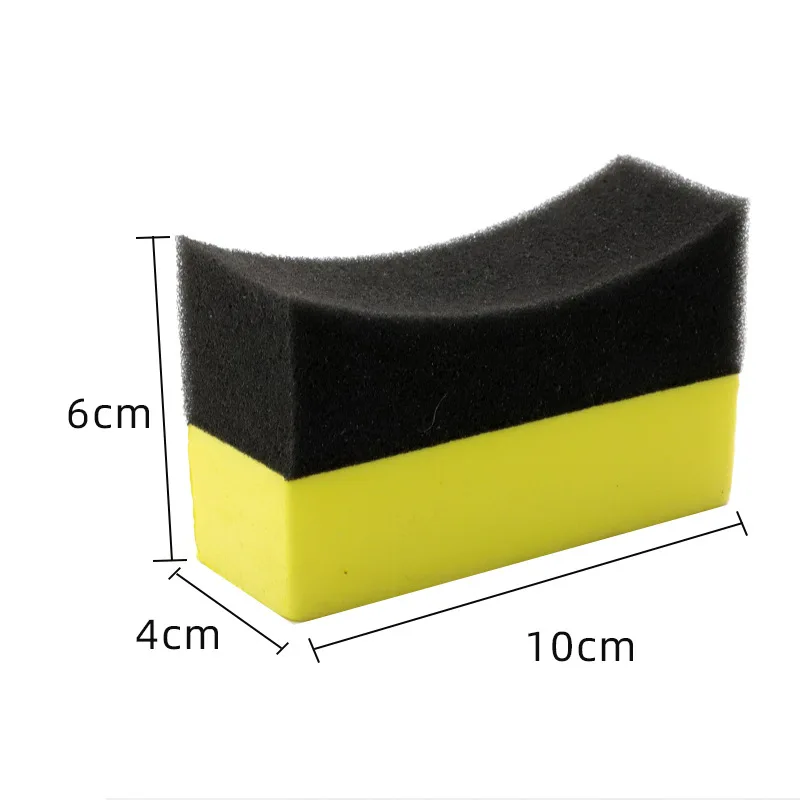10Pc Tyre Polishing Waxing Sponge Detailing Applicator Sponge Applicator Pads Tire Wash Wipe Cleaning Tool Car Cleaning Brush