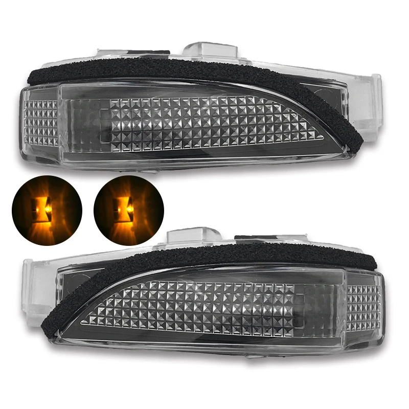 For Toyota AURIS C-HR COROLLA VERSO Rearview Mirror Turn Signal Light LED Indicator Blinker Repeater With Bulb 81741-02040