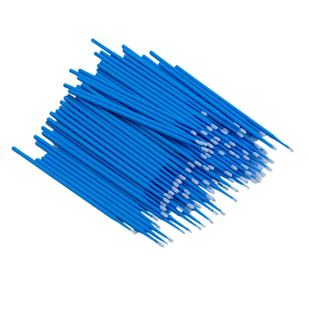 100pcs Car Maintenance Tool Brushes Disposable Paint Touch-up Micro Brush Tip Car Detailing Brush Small Tip Accessories