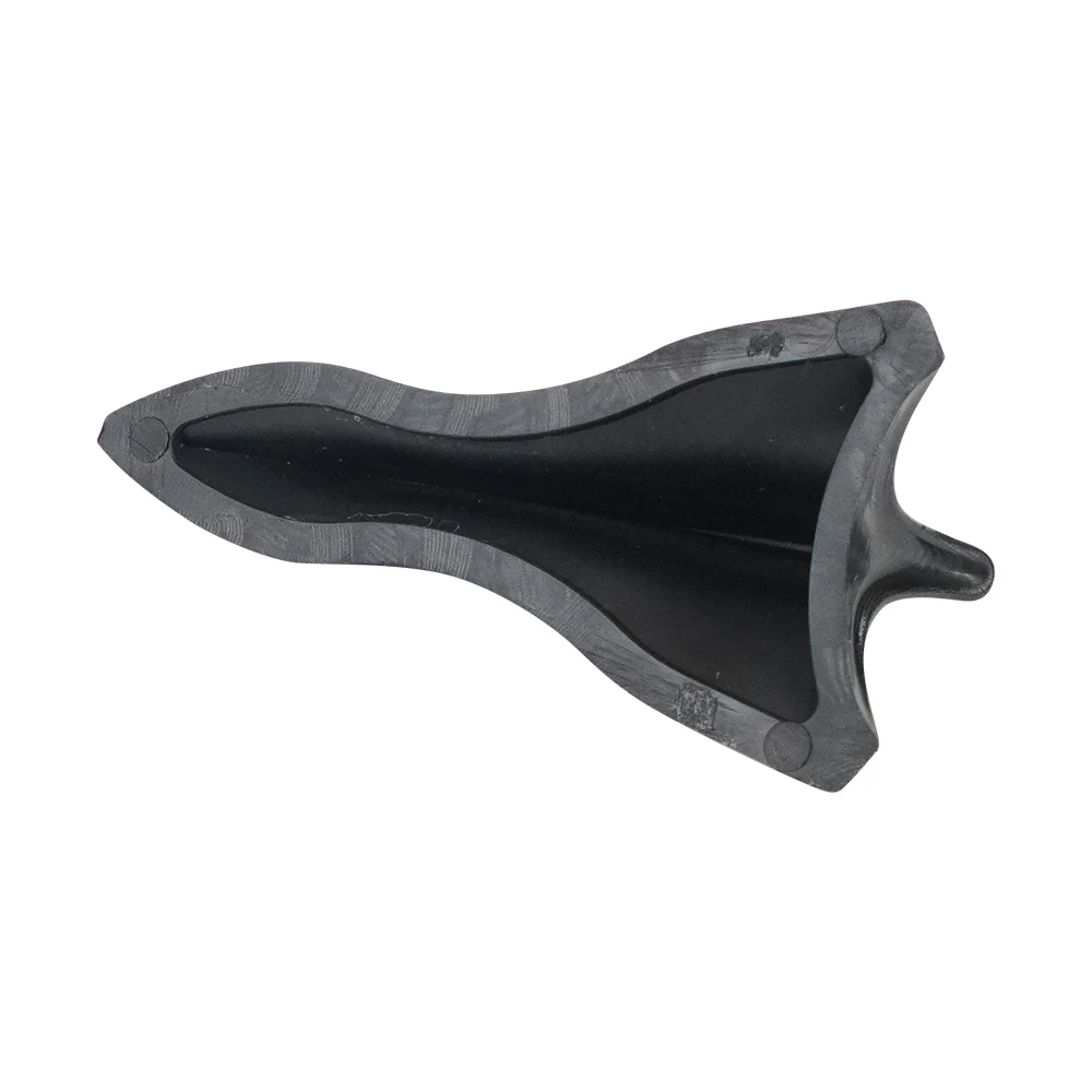 10Pcs Universal PU Rear Roof Shark Fins Spoiler Wing Kit Car Roof Spoiler Bumper Spoiler Shark Fin Diffuser Vortex Generator