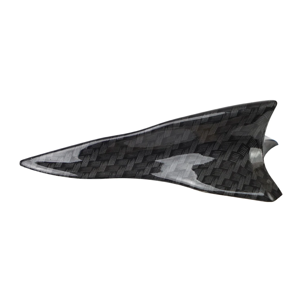10Pcs Universal PU Rear Roof Shark Fins Spoiler Wing Kit Car Roof Spoiler Bumper Spoiler Shark Fin Diffuser Vortex Generator