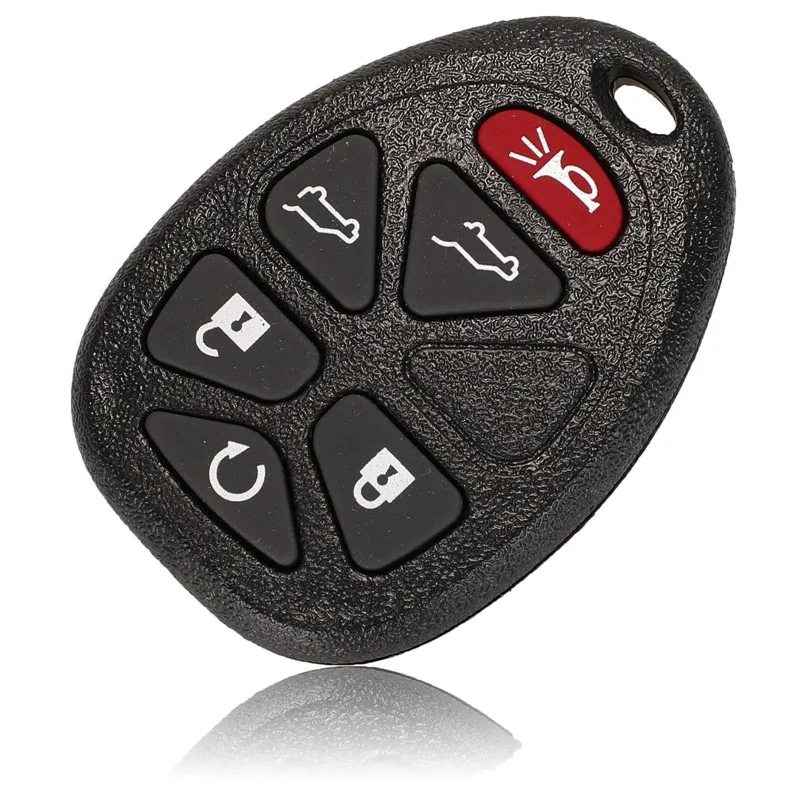 jingyuqin 315Mhz OUC60270 5/6 Buttons Remote Control Keyless Entry Car Key Fob for Buick Chevrolet Cadillac GMC Saturn