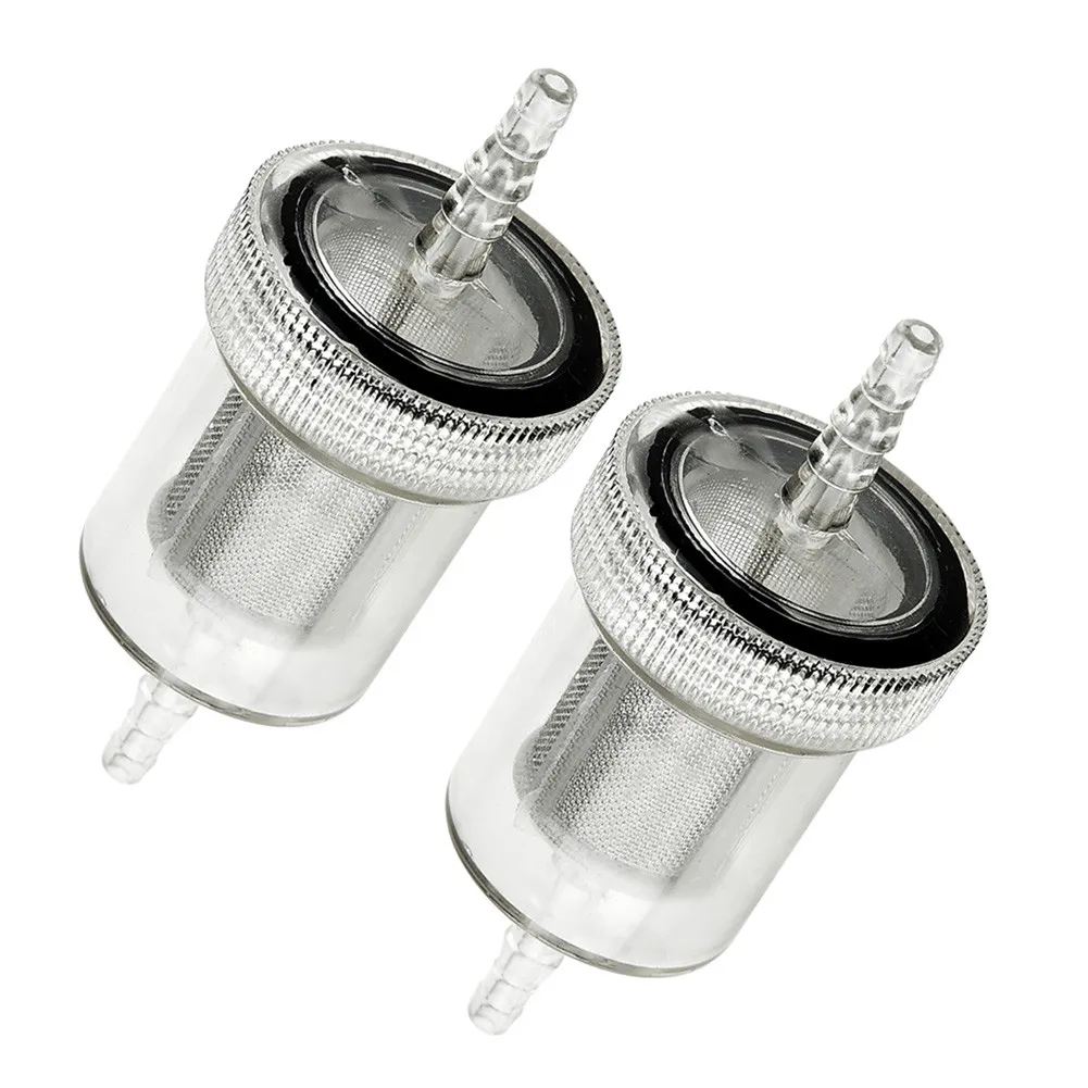2Pcs 4mm Diesel In-Line Fuel Filter Kit For Webasto Eberspacher Air Heater Diesel Set Car Air Parking Heater Oil Fuel Filter