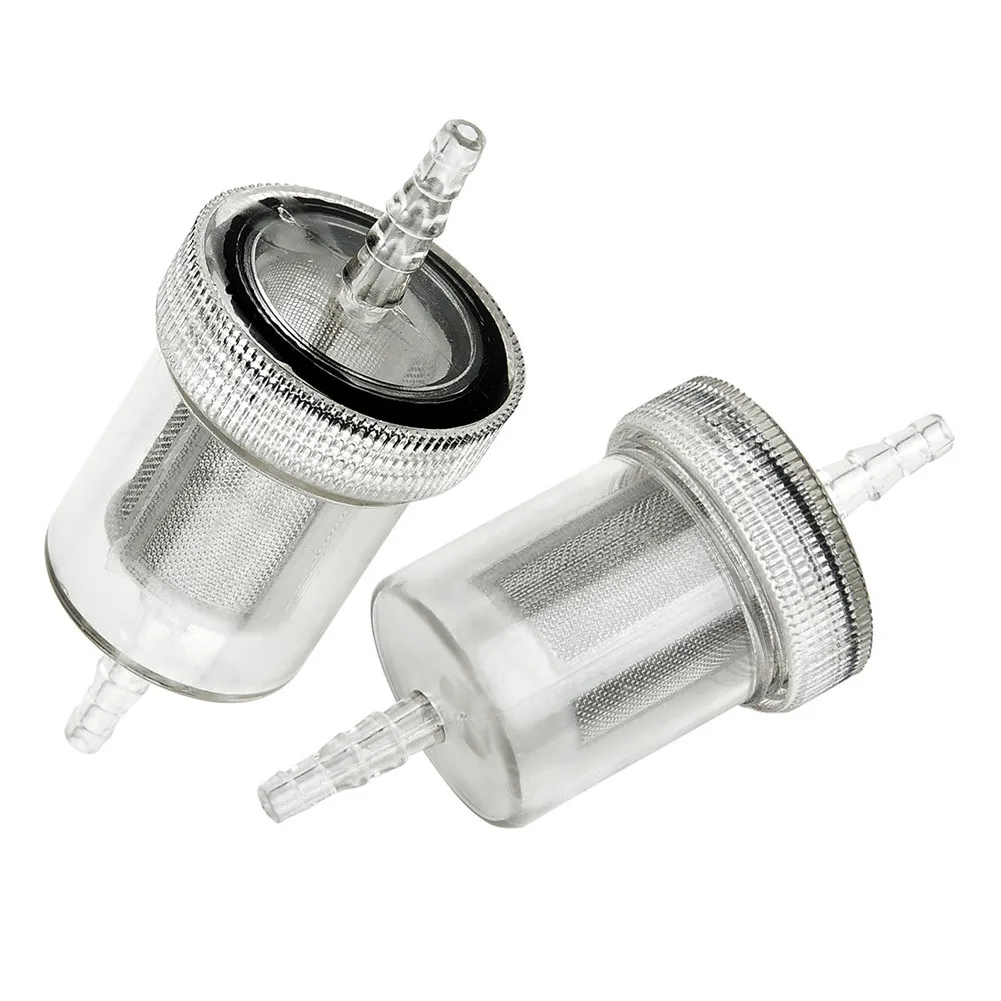 2Pcs 4mm Diesel In-Line Fuel Filter Kit For Webasto Eberspacher Air Heater Diesel Set Car Air Parking Heater Oil Fuel Filter