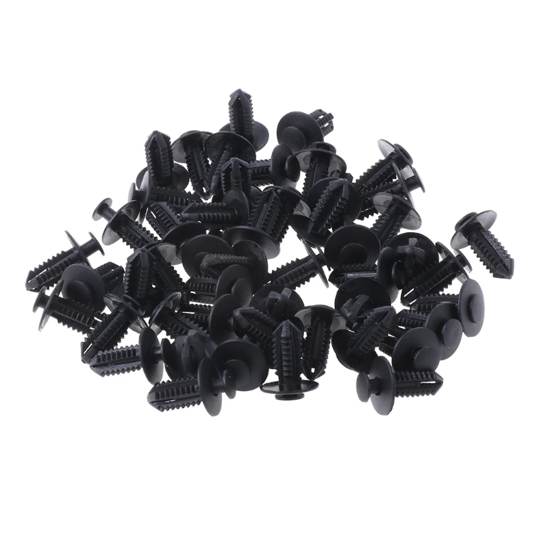 190pcs Car Retainer Clips 6 Sizes Fasteners Automotive Plastic Clips Kit Auto Trim Panel Clip Mixed Car Body Bumper Rivet