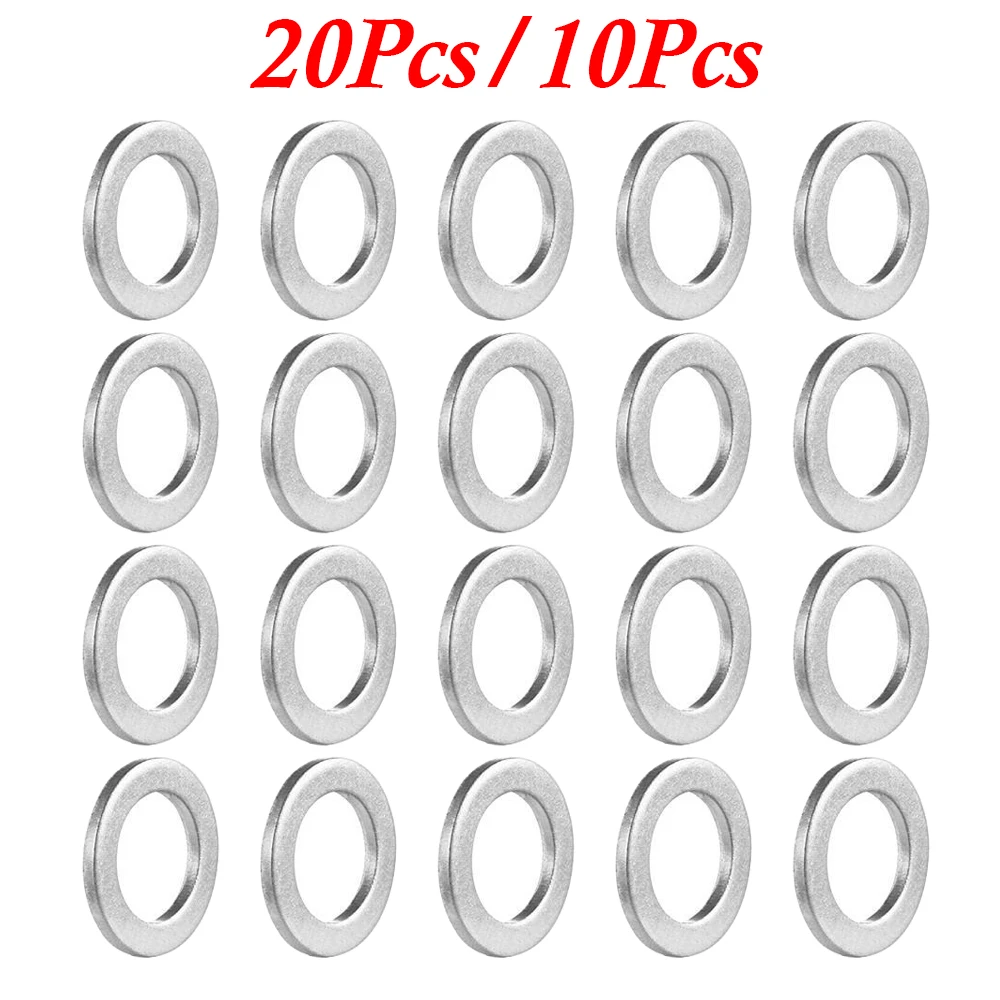 20/10Pcs For Honda Accord Civic CRV CRZ HRV Acura 14MM Oil Drain Plug Crush Washers Gaskets 9410914000 94109-14000 94109 14000