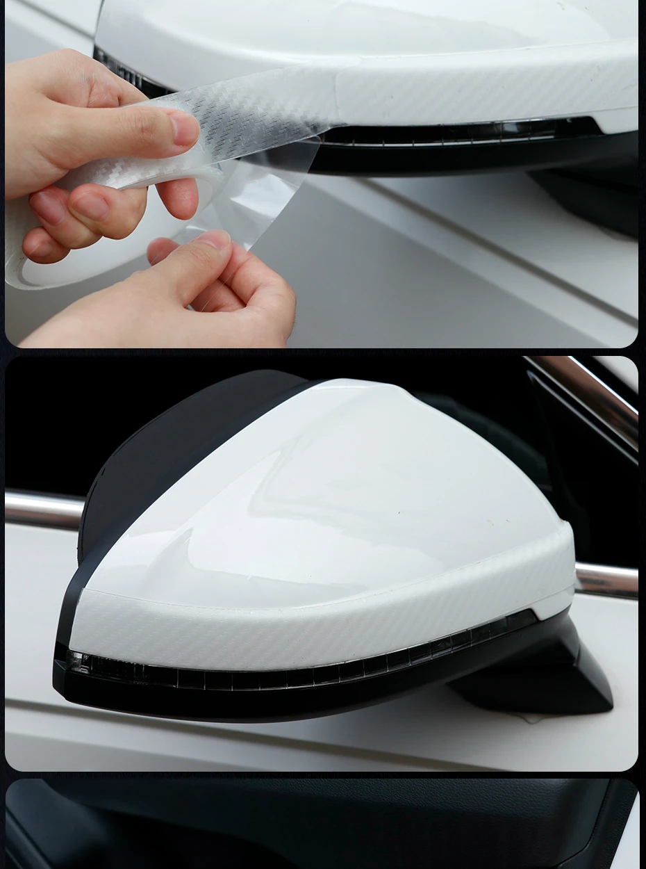 SEAMETAL Car Door Protector Sticker Transparent Nano Tape 10m Anti Collision Car Bumper Stickers Protector Films Car Accessories