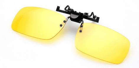Car Night Safety Driving Glasses Clip On Sunglasses For Men Women Night Vision Glasses Anti-glare Driver Goggles Sunglasses