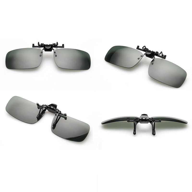 Car Night Safety Driving Glasses Clip On Sunglasses For Men Women Night Vision Glasses Anti-glare Driver Goggles Sunglasses