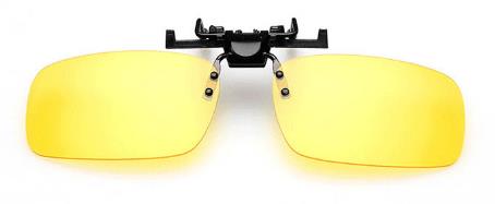 Car Night Safety Driving Glasses Clip On Sunglasses For Men Women Night Vision Glasses Anti-glare Driver Goggles Sunglasses