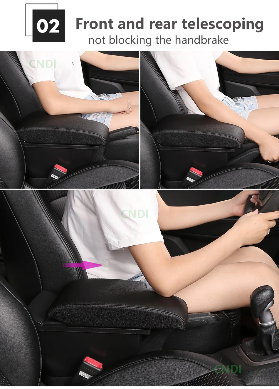 For NISSAN Juke Armrest box For Infiniti ESQ Car armrest 2010-2019 accessories interior details storage box Retrofit parts USB
