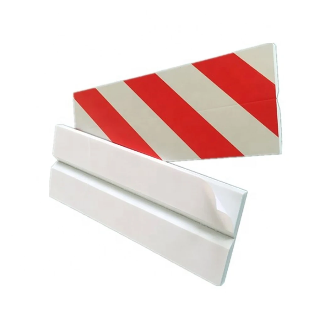 1/2PCS Car Door Bumper Protection Exterior Anti-scratch Parking Garage Protector Adhesive Warning Sign Parking Safety Garage