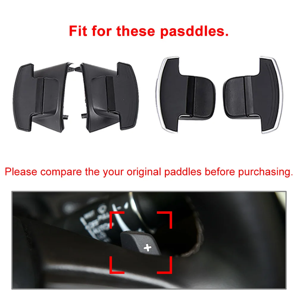2pcs/lot Car Sports Steering Wheel Shift Paddle Shifter Fit For Honda Civic G10 Accord X CR-V Odyssey 2018-2022 ABS Carbon Fiber