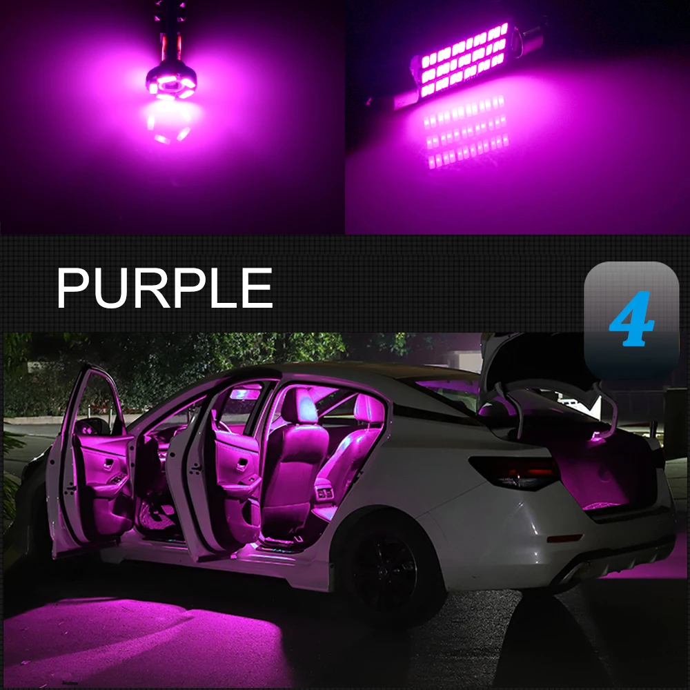 AENVTOL Canbus For Volkswagen VW Passat B4 B5 B6 B7 B8 CC Variant 1998 1999-2006 2007-2016 2017 Accessories Interior Lights LED