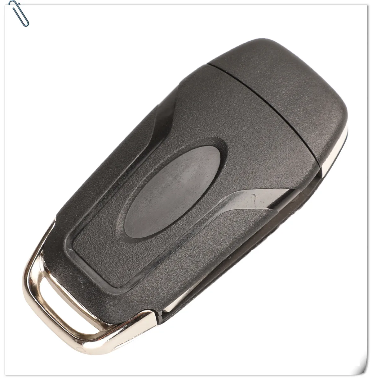 jingyuqin 10pcs/lot 2/3/4 Buttons Flip Folding Remote Car Key Shell Case for Ford Fusion Edge Explorer 2013-2015 HU101 blade