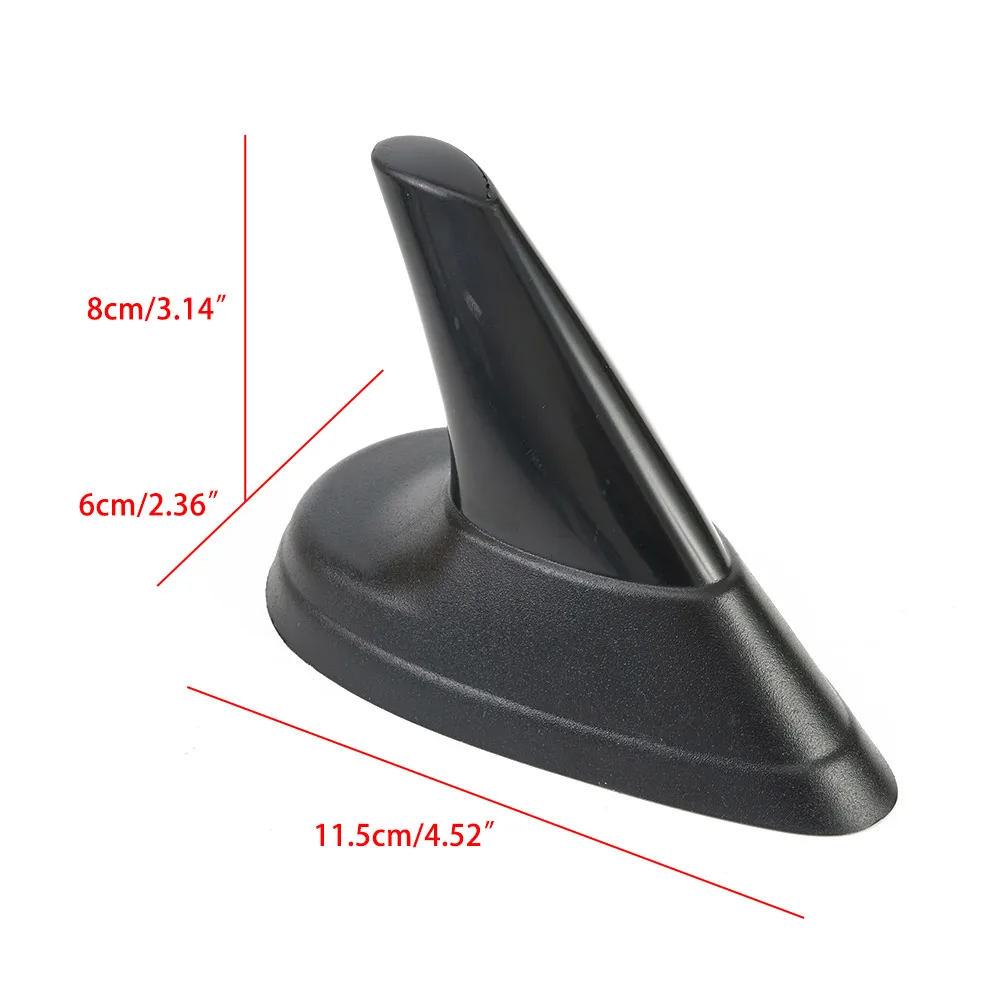 1 Pc Car Virtual False Antenna Black ABS Plastic Appearance Finned Aerial False Antenna Fits SAAB 9 3 9 5 93 95 Car Parts