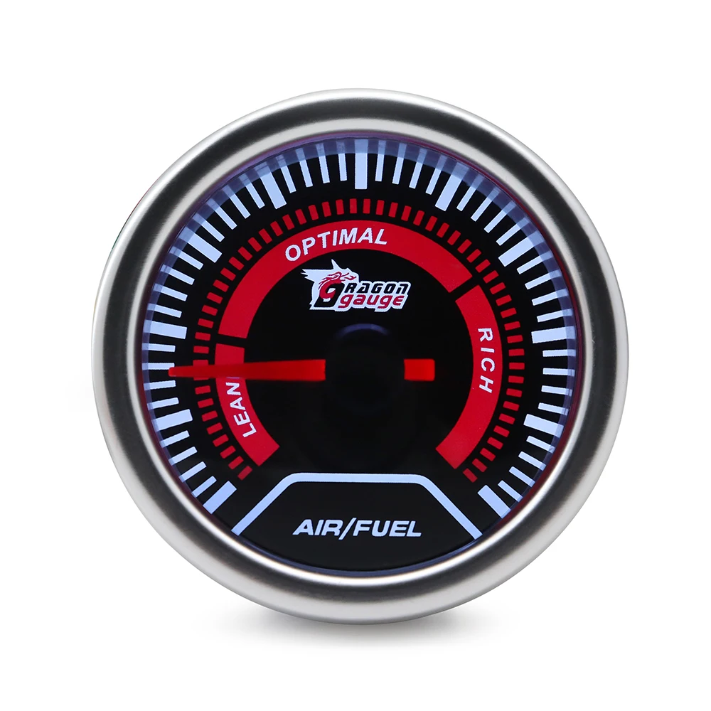 Boost/Water Temp/Oil Temp/Oil Press/Voltage/Tachometer/Air Fuel Ratio/EGT Gauge 52mm Analog LED White Case+ 52MM Gauge Pods