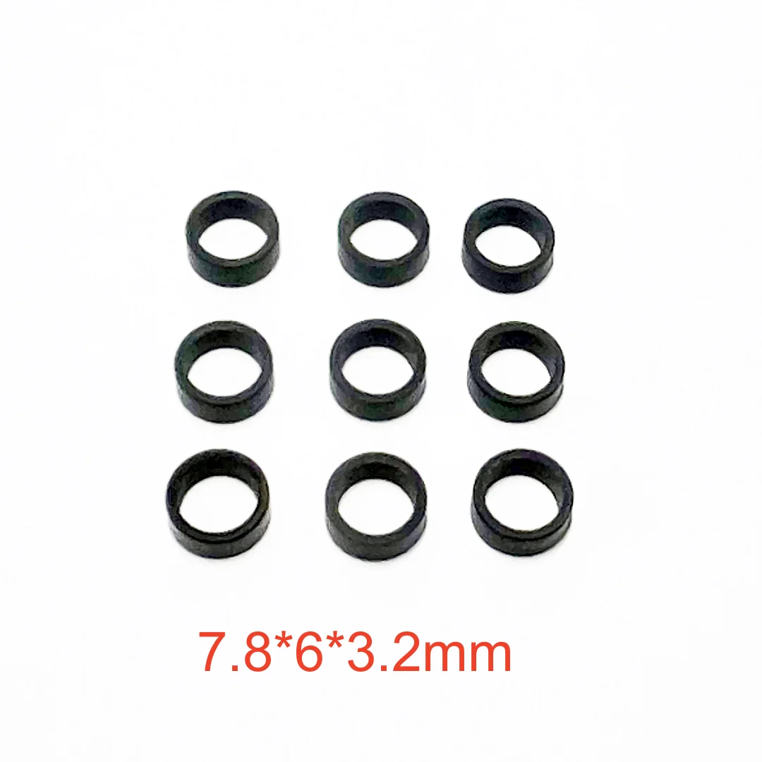 100pieces GDI Fuel Injector PTFE seals 7.8*6.1*3.2mm for fuel injector repair kit fit for Nissan Audi /vw car (AY-P3079)