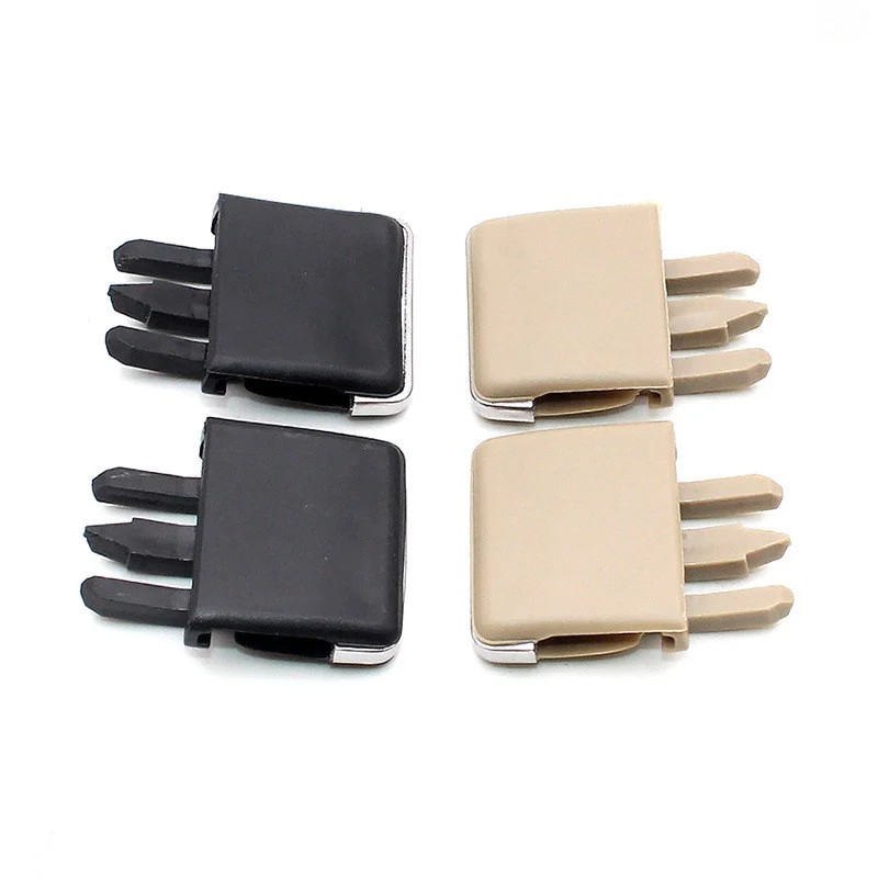4pcs Auto Car Air Conditioning Vent Car Center Dash A/C Vent Louvre Blade Slice Air Conditioning Leaf Clips Set Accessories