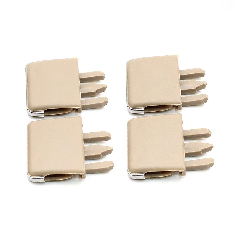 4pcs Auto Car Air Conditioning Vent Car Center Dash A/C Vent Louvre Blade Slice Air Conditioning Leaf Clips Set Accessories