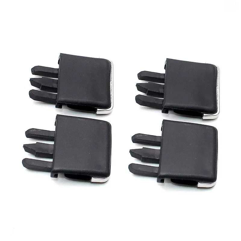 4pcs Auto Car Air Conditioning Vent Car Center Dash A/C Vent Louvre Blade Slice Air Conditioning Leaf Clips Set Accessories