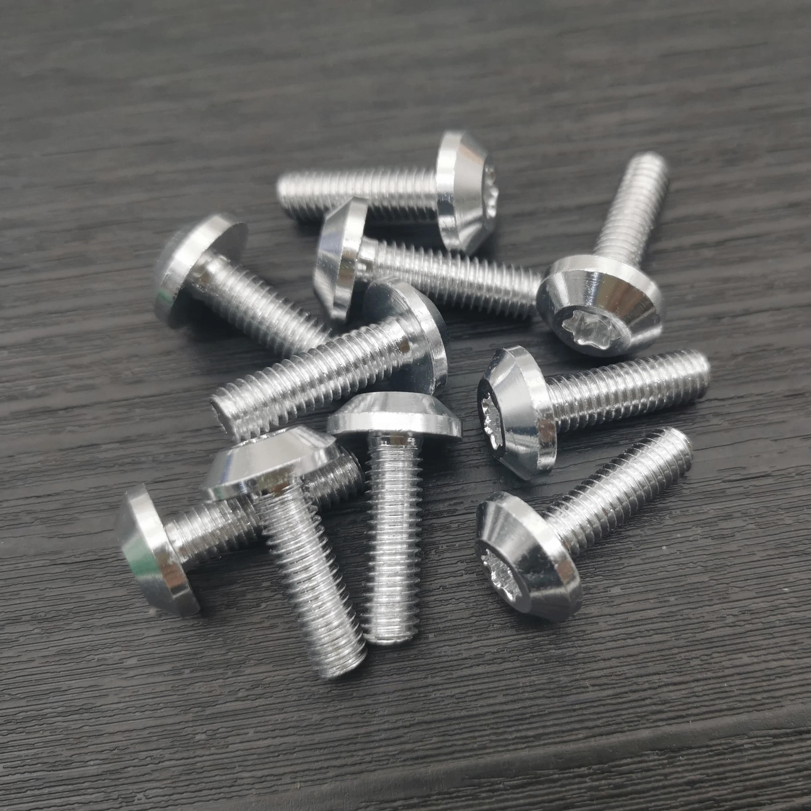 10pcs Bolts Screw Black Aluminum Adornment M6 X 20mm M5 X 16mm Motorcycle Red Anodized 25mm Bolts Red Screws M6 M5 Cap Head