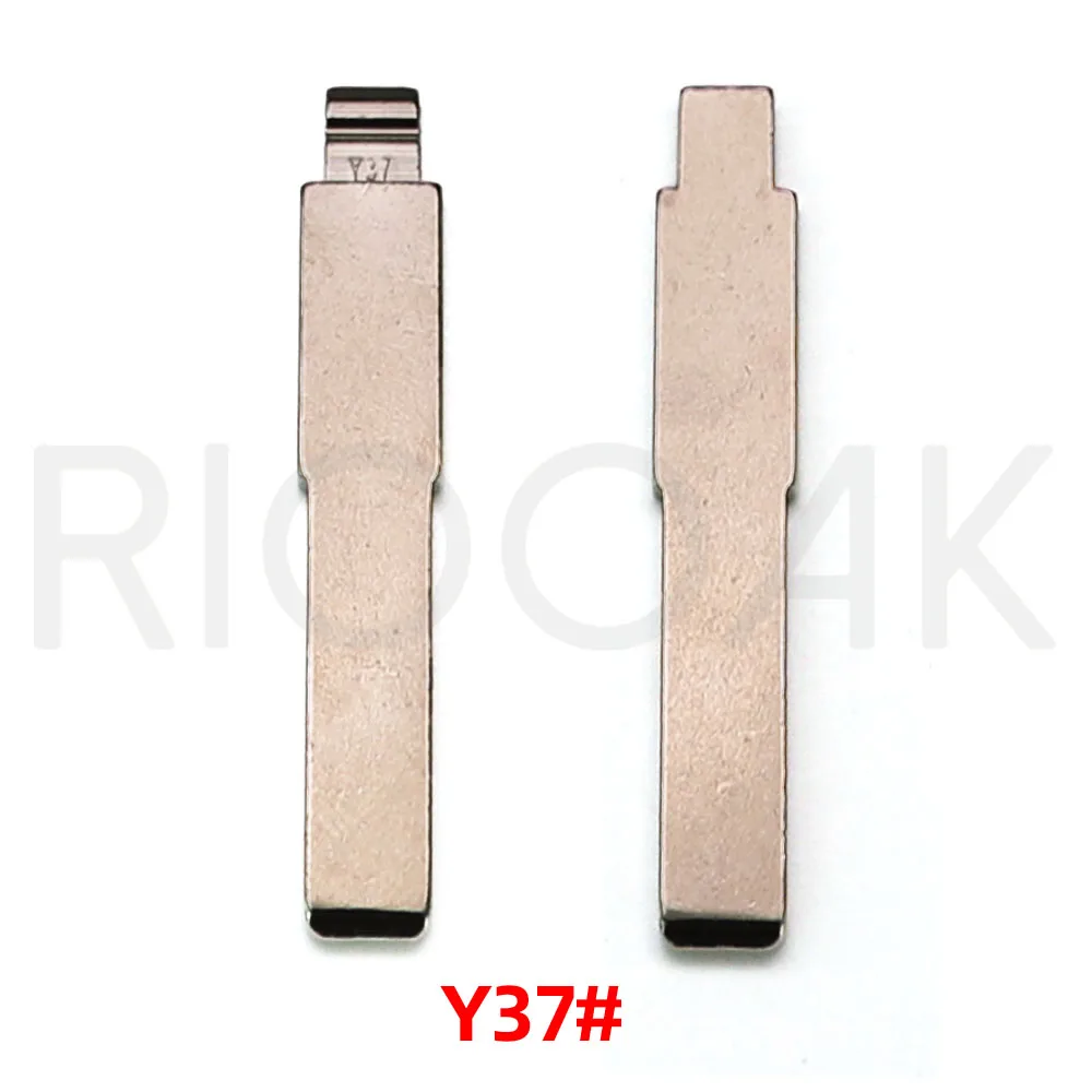 10pcs Replacement Remote Key Blade Y37 Blade KD VVDI Uncut Flip Blank SIP22 #157 For Fiat Punto Ducato Stilo Panda Idea