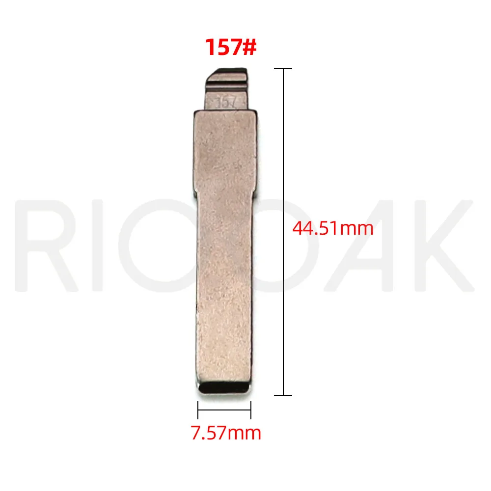10pcs Replacement Remote Key Blade Y37 Blade KD VVDI Uncut Flip Blank SIP22 #157 For Fiat Punto Ducato Stilo Panda Idea