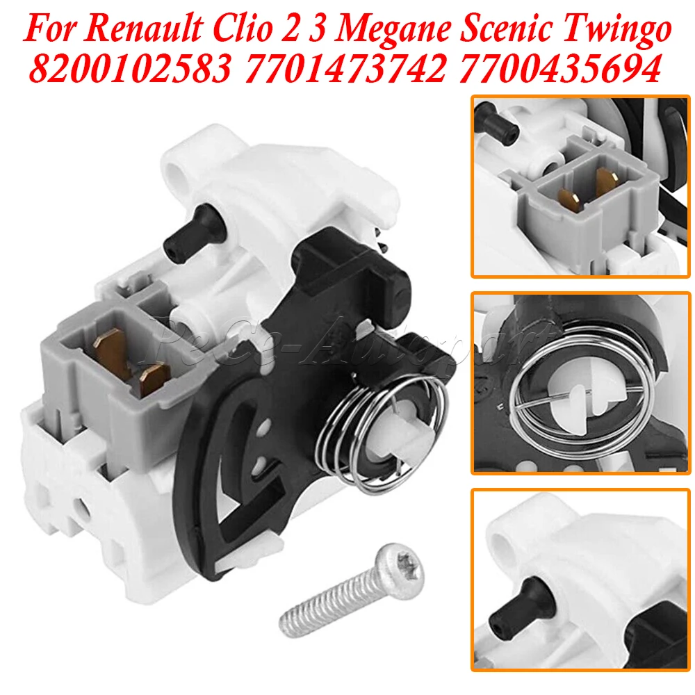 New Trunk Central Door Lock Actuator Motor For Renault Clio 2 3 Megane Scenic Twingo 8200102583 7701473742 7700435694 8200060917