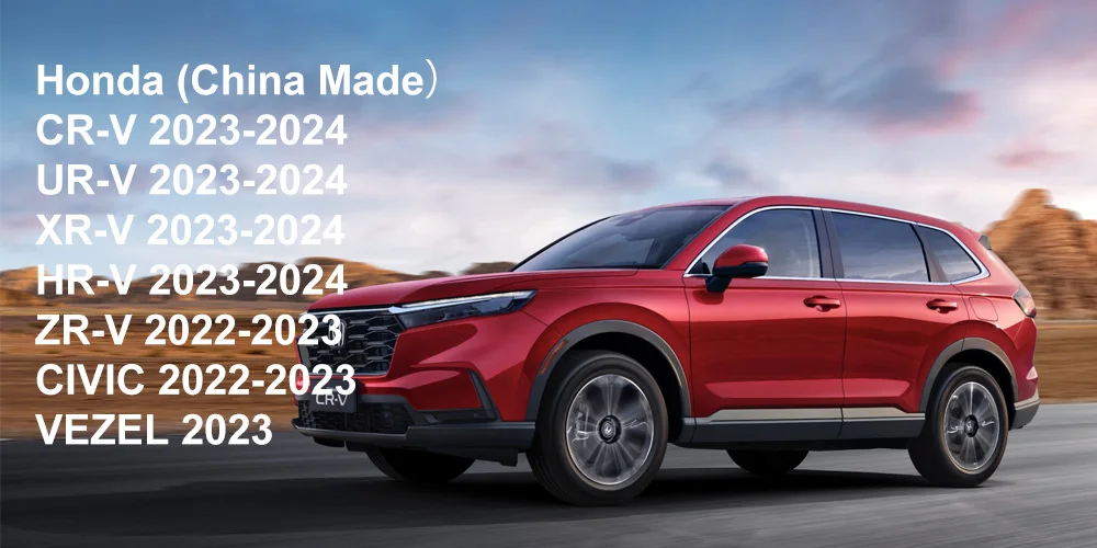 For Honda CRV HRV URV XRV ZRV CIVIC VEZEL Yandex Navigator Map Music 2GIS APP,WIZCAR A3 Compatible with Honda Connect 3.0 System