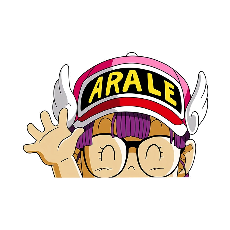 for Arale Fine Decal Vinyl Car Sticker Body Car Bumper Truck Camper Waterproof Sunscreen Decals Custom Printing
