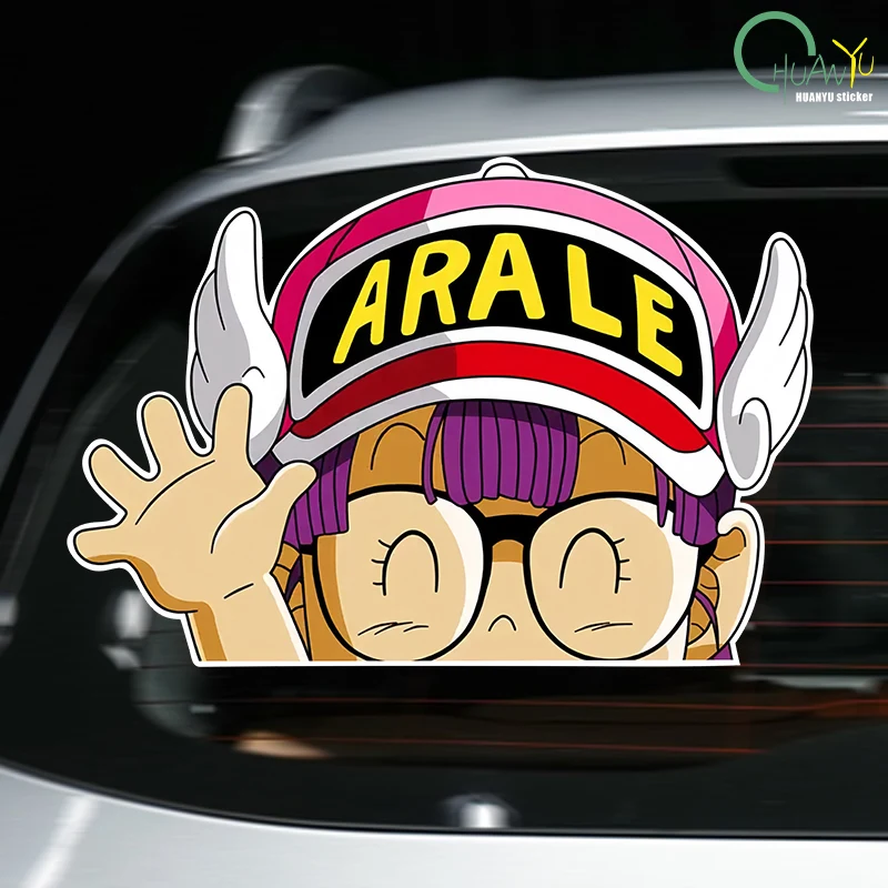 for Arale Fine Decal Vinyl Car Sticker Body Car Bumper Truck Camper Waterproof Sunscreen Decals Custom Printing