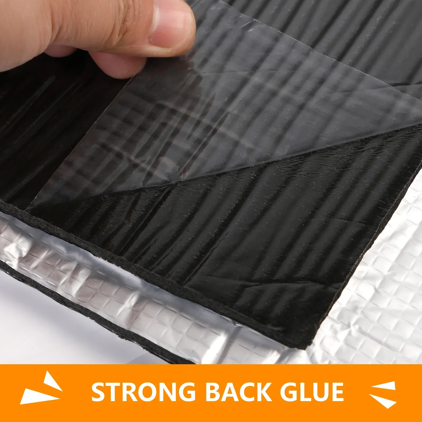 Sound Deadener Mat Auto Acoustic Thermal Mat Sound Proof Wall Panels Car Deadening Noise Insulation Mats for Car 5/10mm 200x50cm
