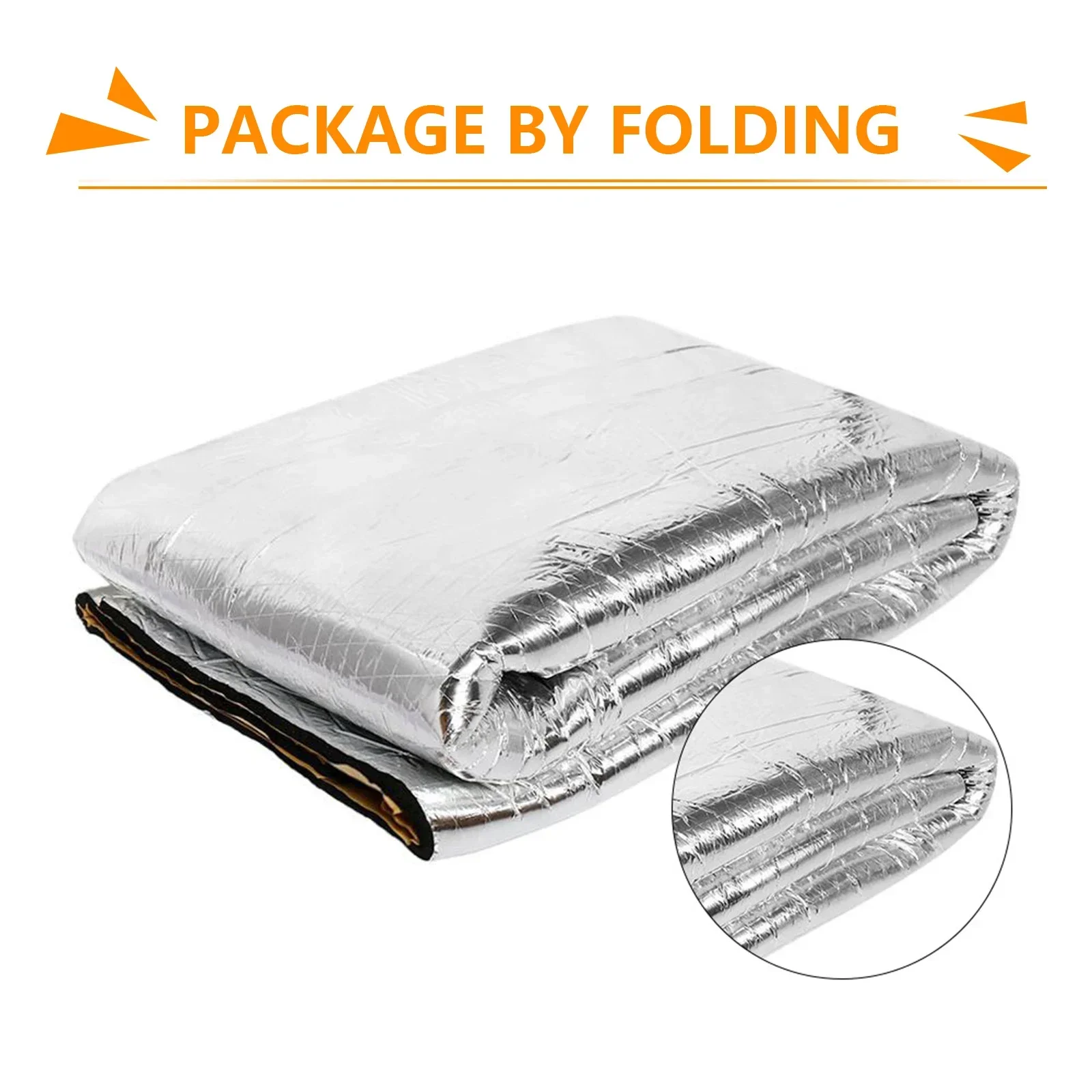 Sound Deadener Mat Auto Acoustic Thermal Mat Sound Proof Wall Panels Car Deadening Noise Insulation Mats for Car 5/10mm 200x50cm
