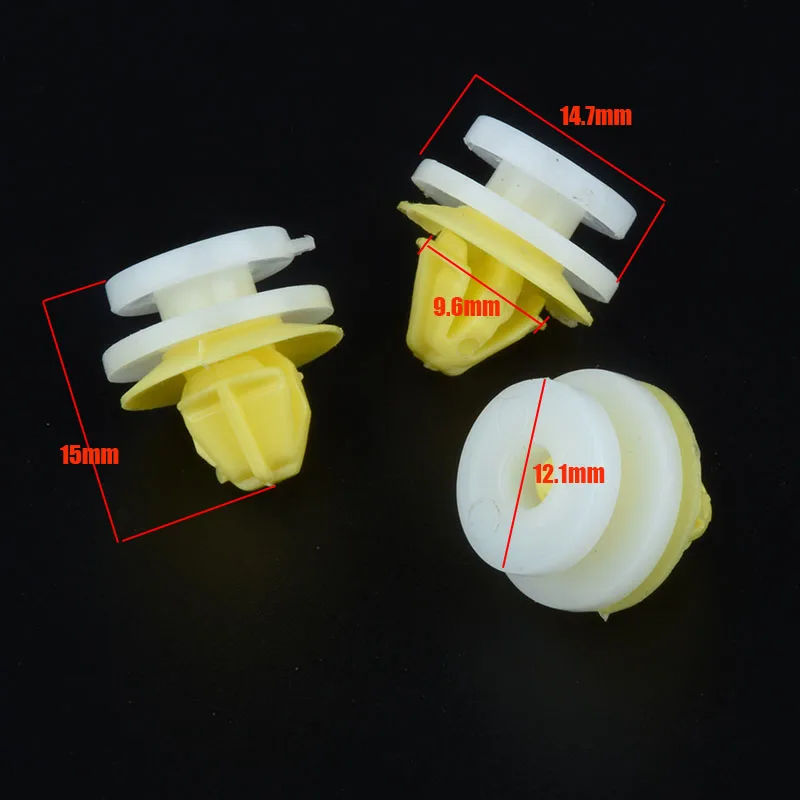 20Pcs 7703077250 For Renault Clio Megane ScenicTwingo Car Fastener Clips Interior Trim Panel Door Card Clips Part Number