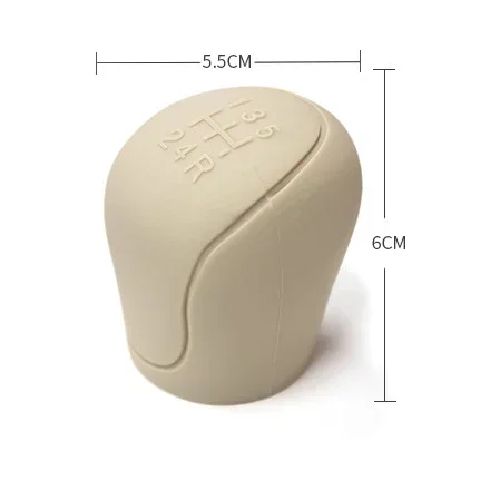 Car Manual Gear Shift Knob Cover Silicone Anti-slip Grip Covers Manual Handle Silicone Protection Auto Interior Accessories
