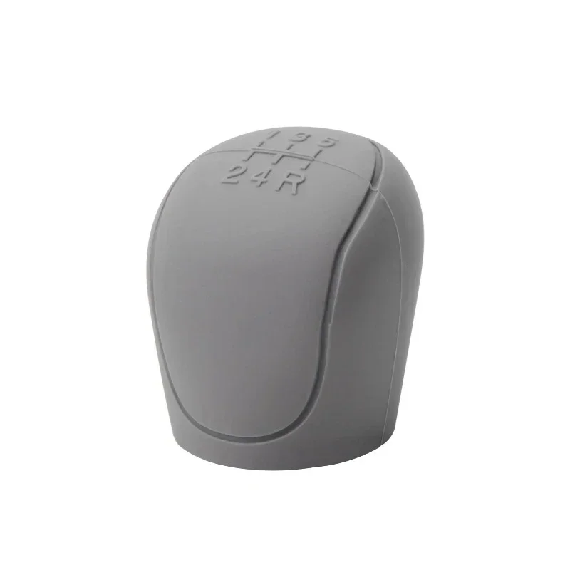 Car Manual Gear Shift Knob Cover Silicone Anti-slip Grip Covers Manual Handle Silicone Protection Auto Interior Accessories