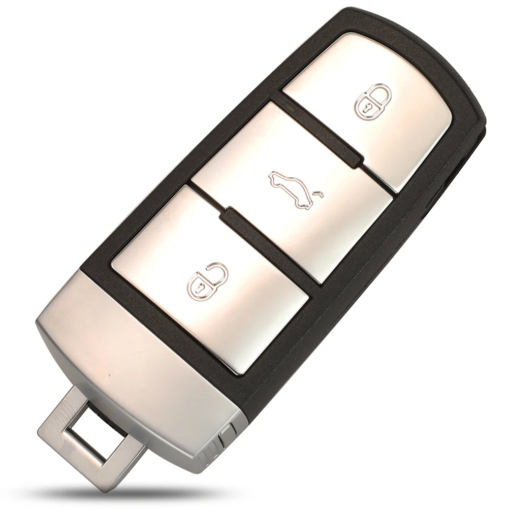 jingyuqin 3 Buttons Smart Remote Car Key Fob For Volkswagen 3C0 959 752 BA 434Mhz ID48 Chip fit VW Passat B6 3C B7 Magotan CC